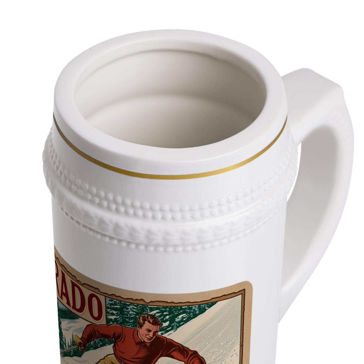Colorado Ski Beer Stein