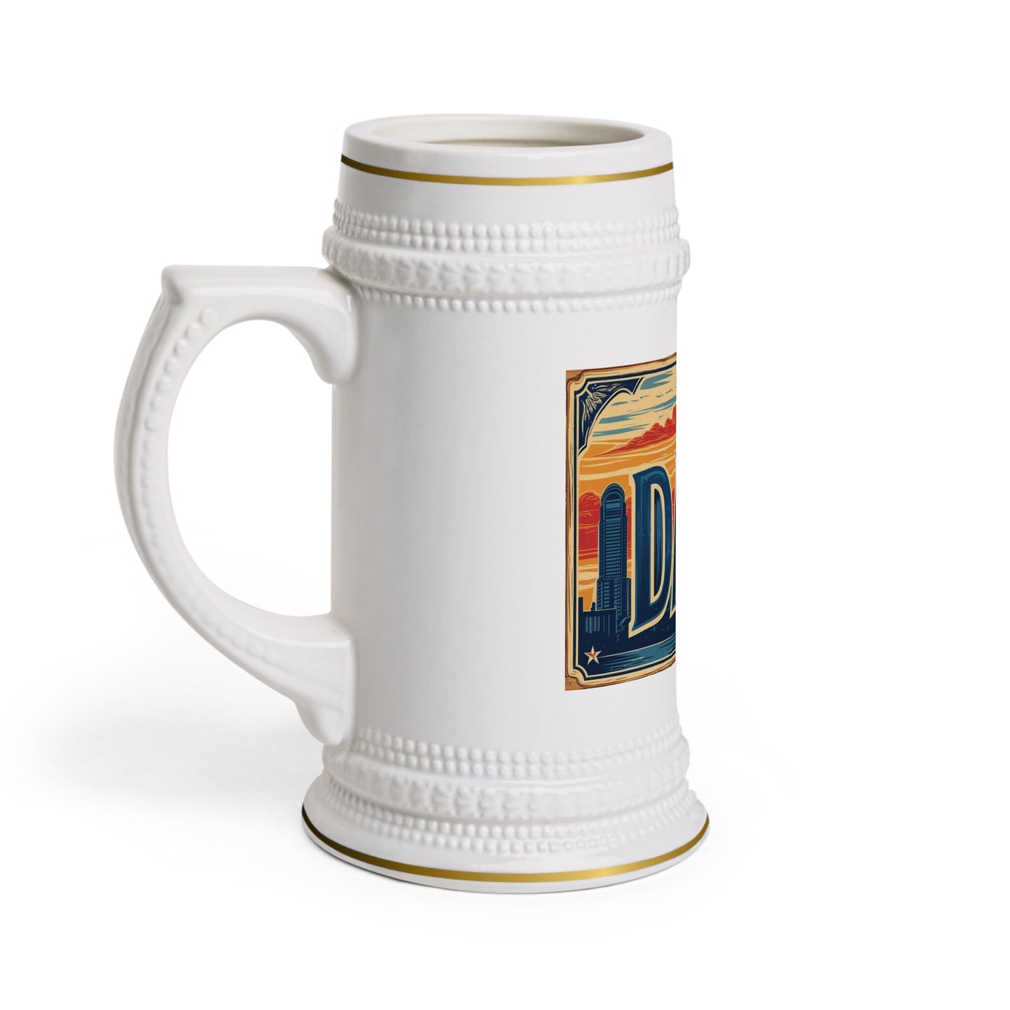 Dallas Beer Stein