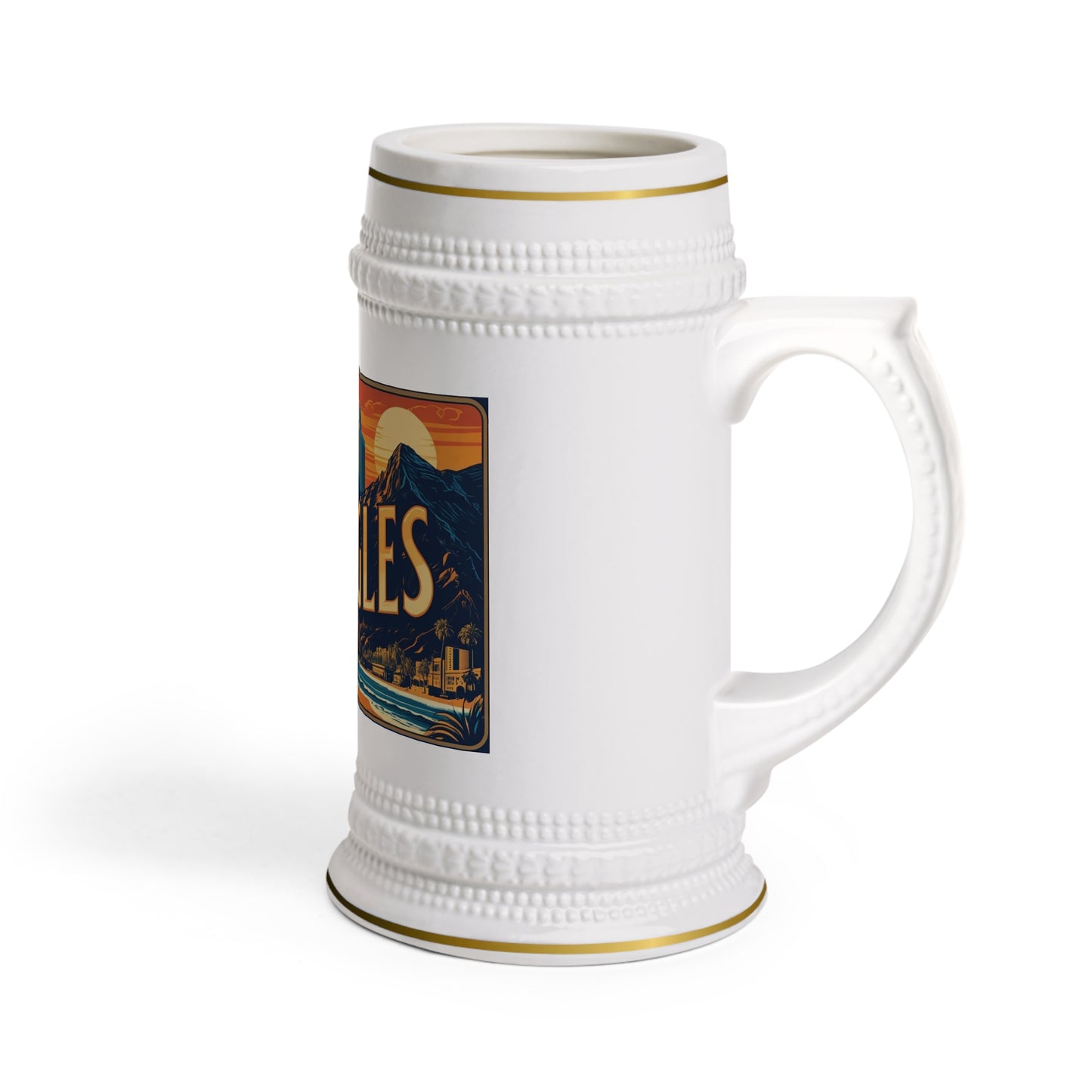 Los Angeles Beer Stein
