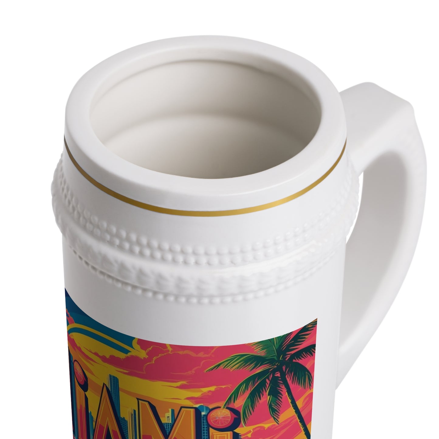 Miami Beer Stein