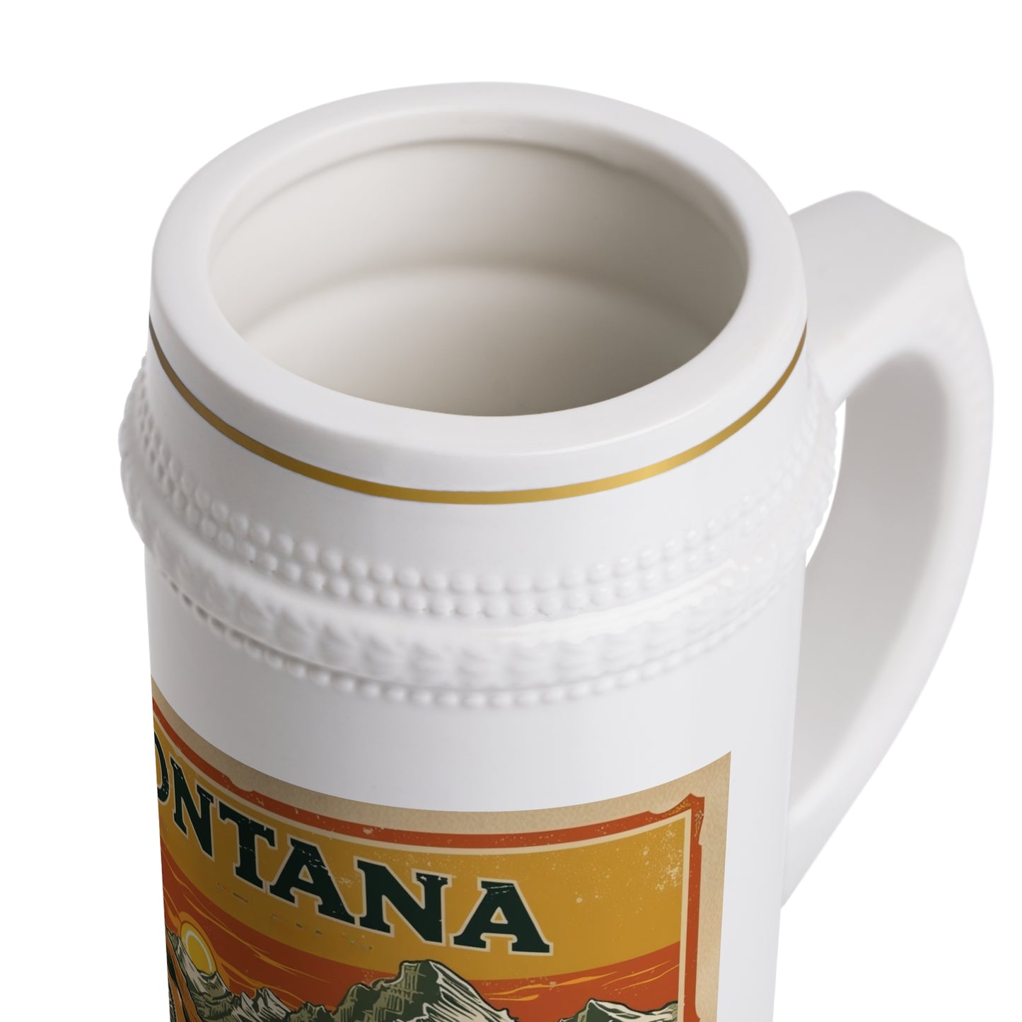Montana Mountain Bike Beer Stein