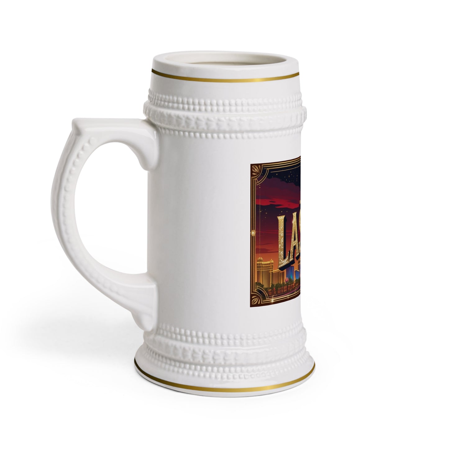 Las Vegas Beer Stein