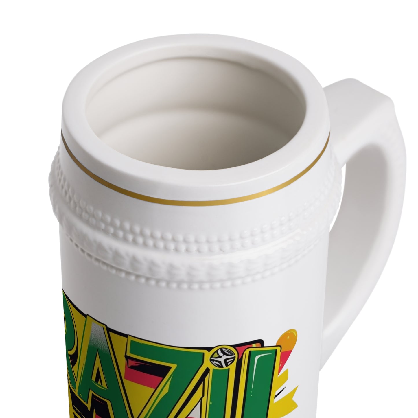 Brazil World Cup Beer Stein