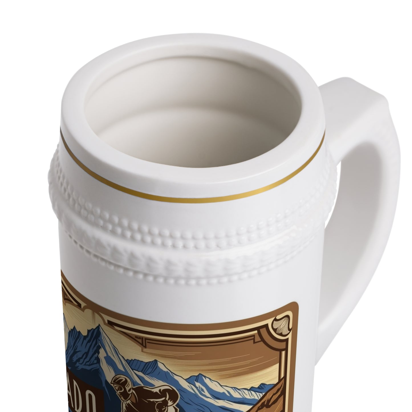 Colorado Mountain Bike Beer Stein