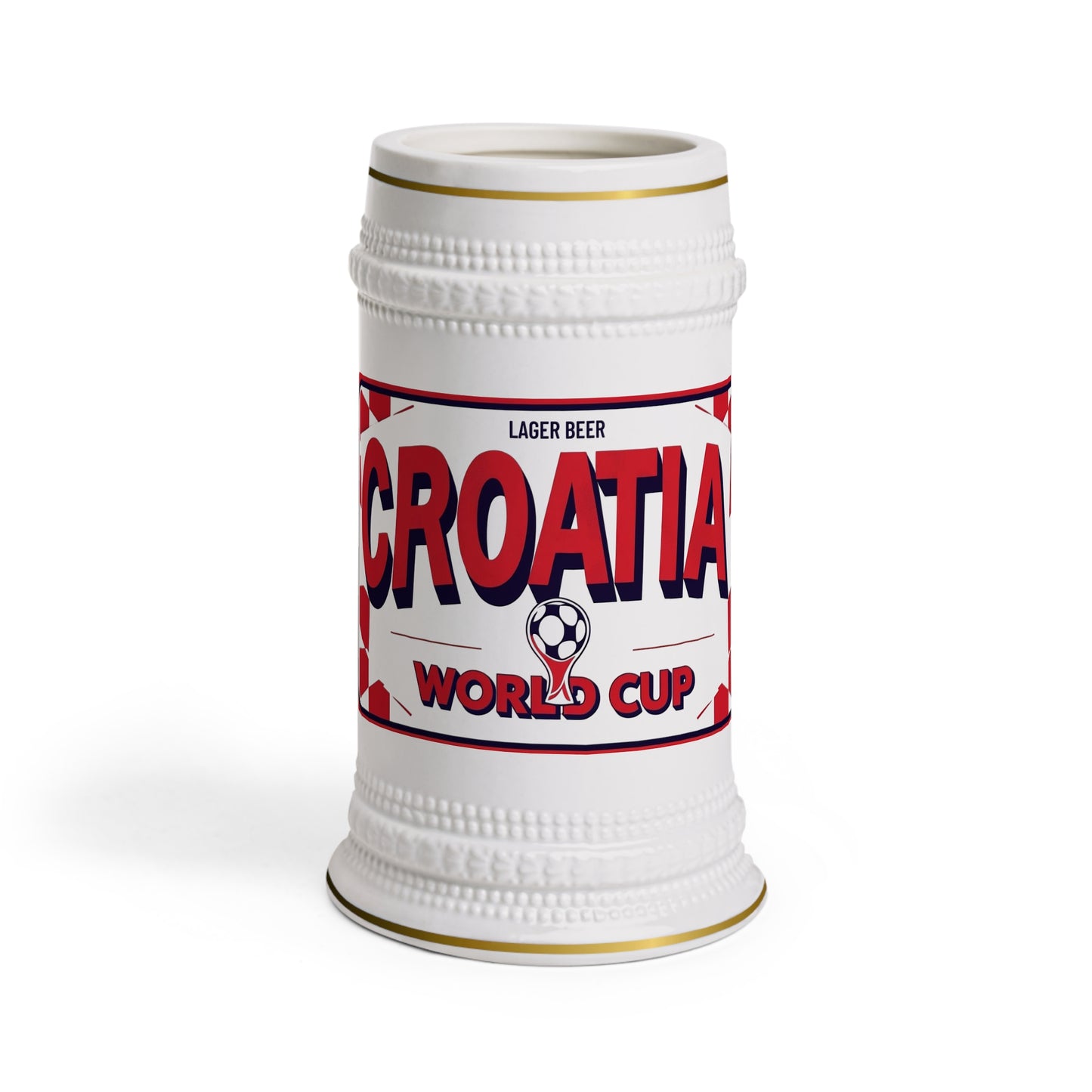Croatia World Cup Beer Stein