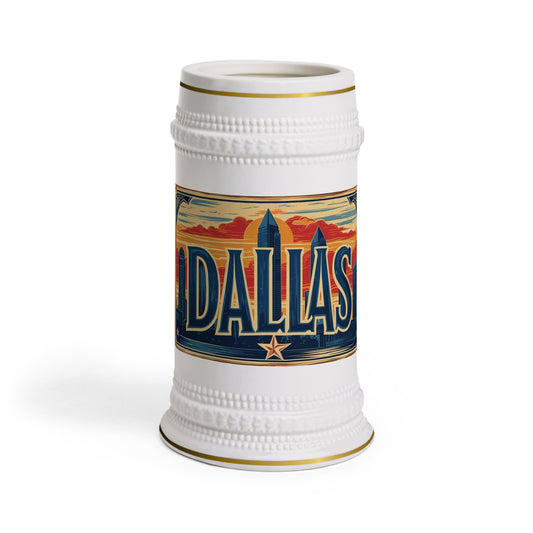 Dallas Beer Stein
