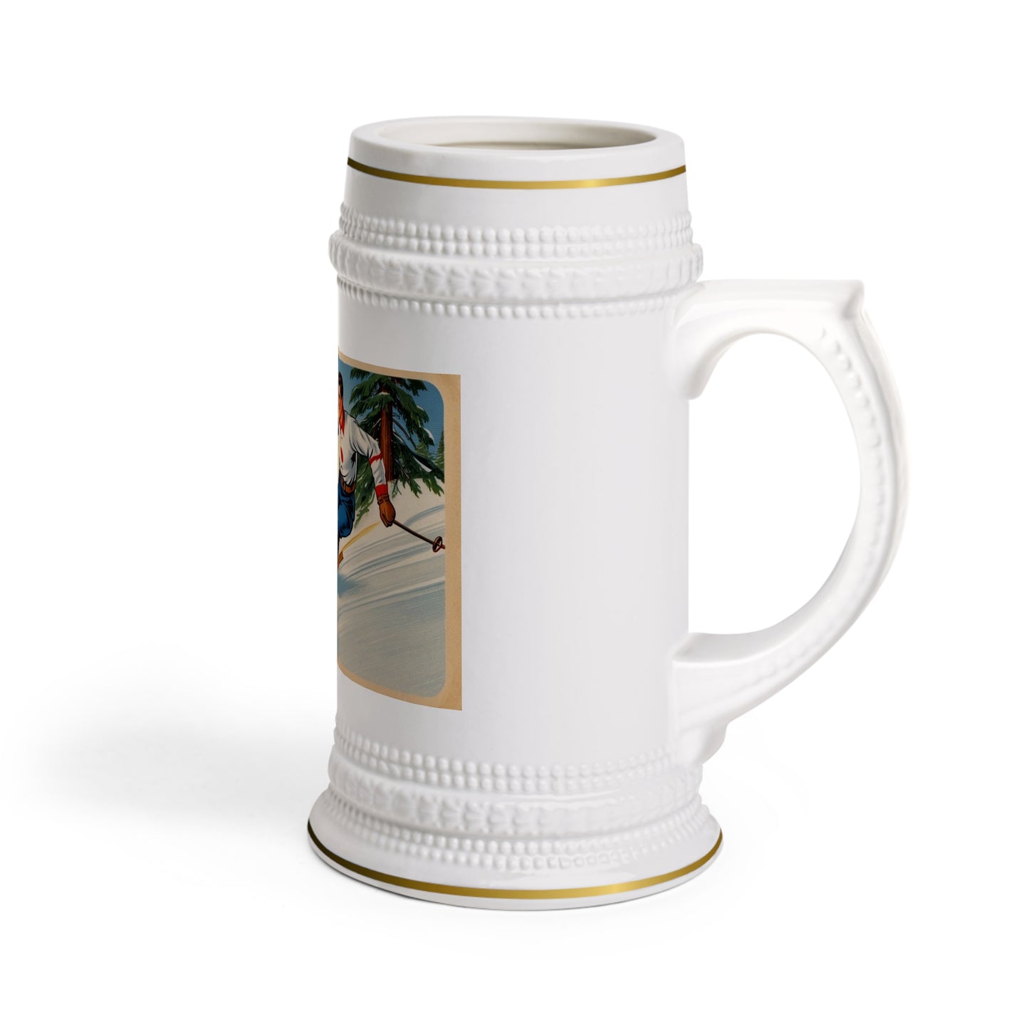 New York Ski Beer Stein