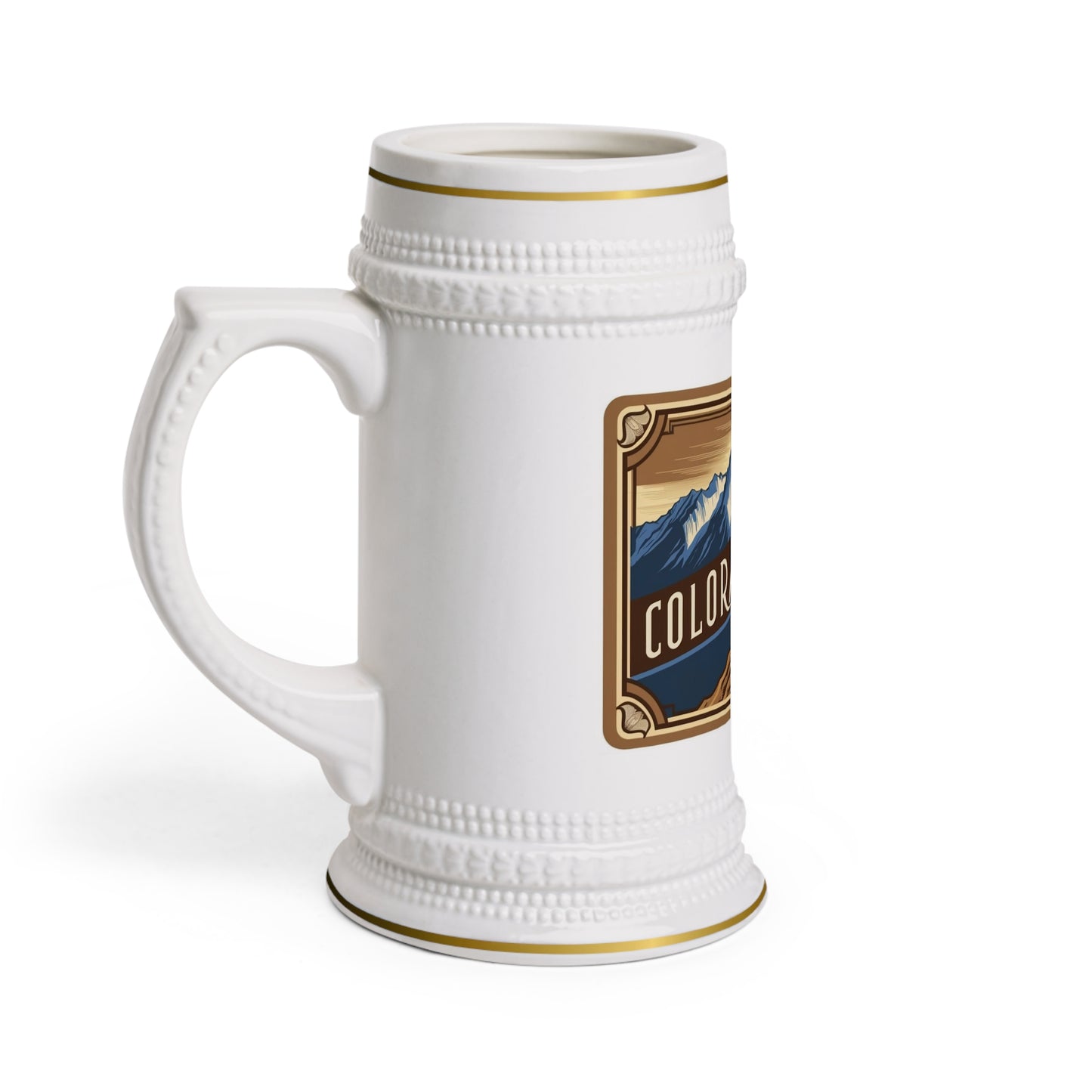 Colorado Mountain Bike Beer Stein