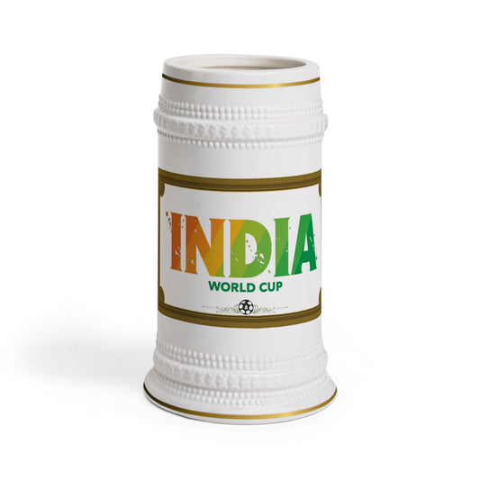 World Cup India Beer Stein