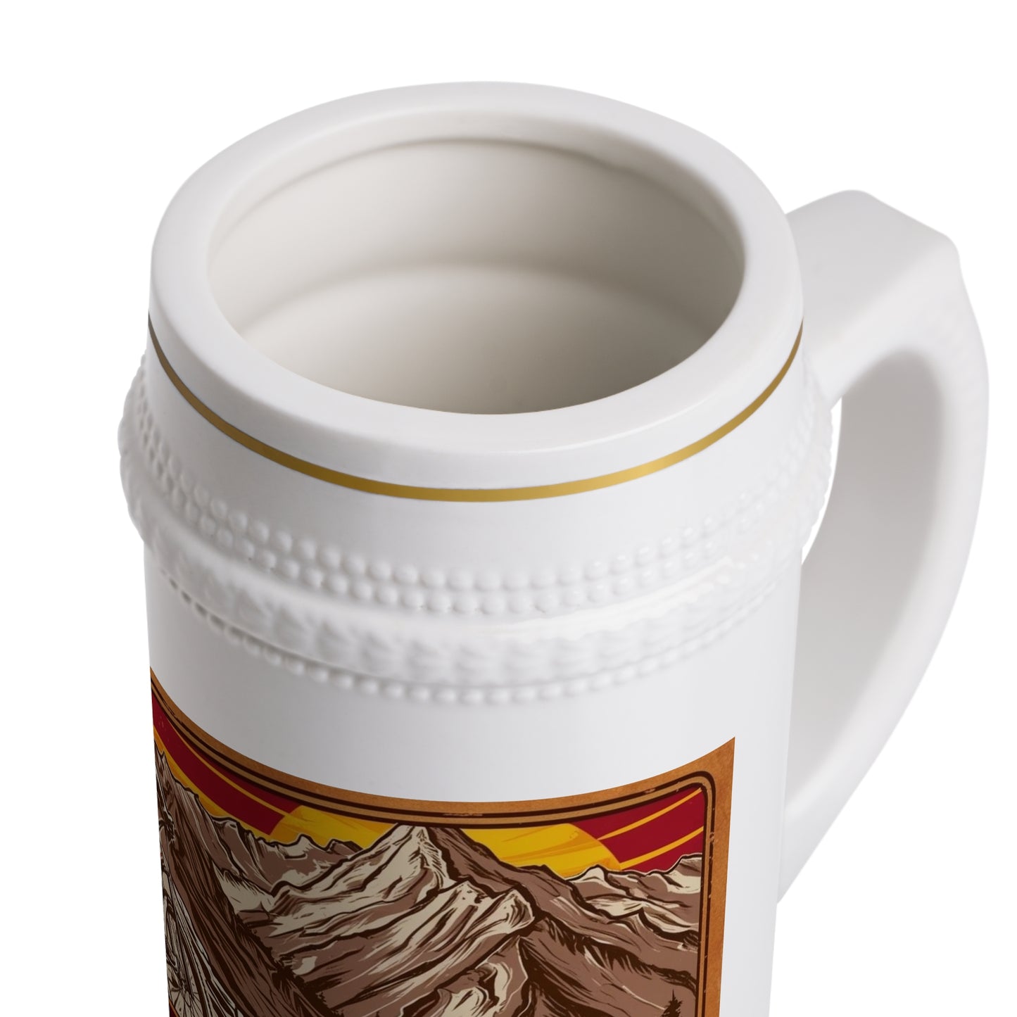 California Mountain Bike Beer Stein