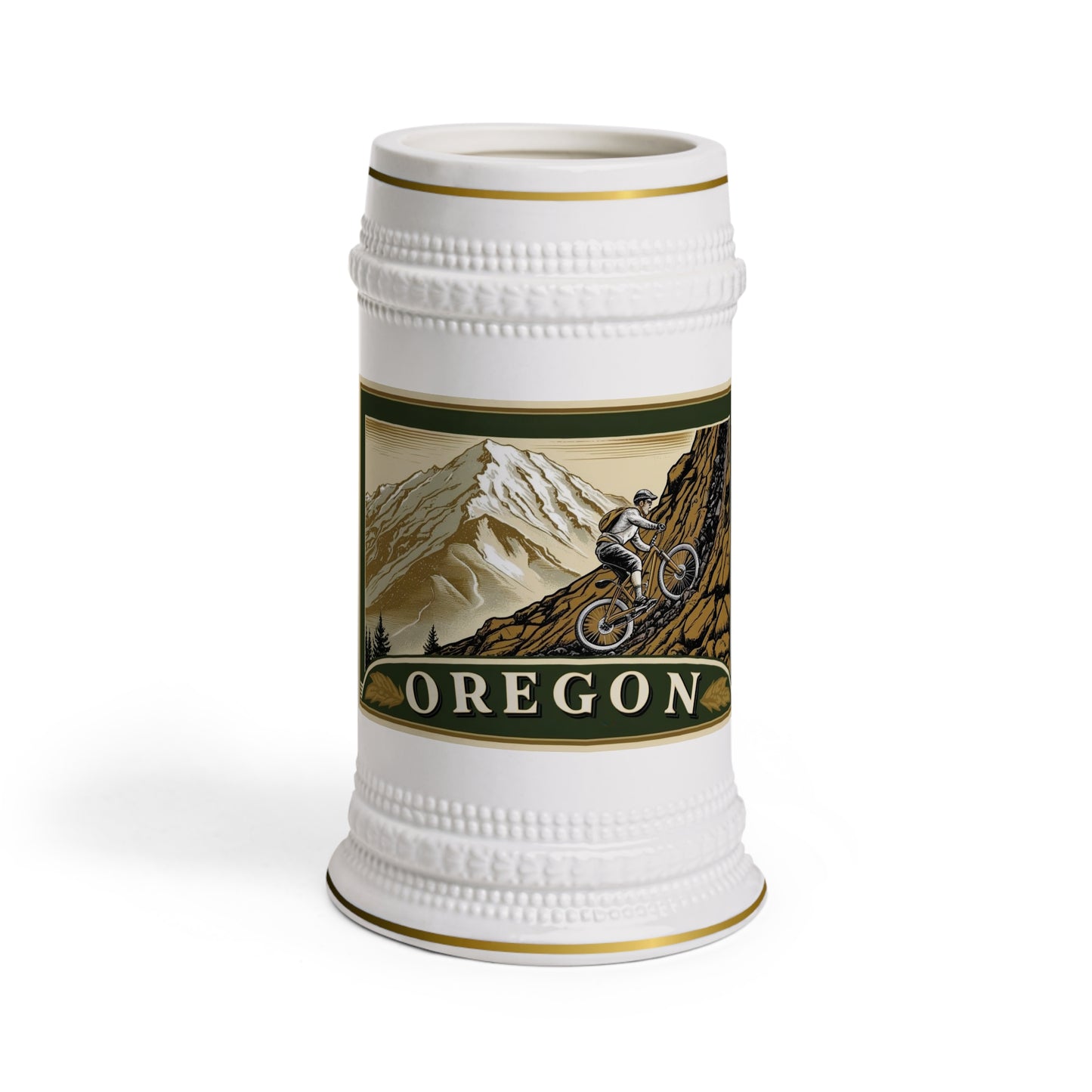 Oregon Mountain Bike Beer Stein