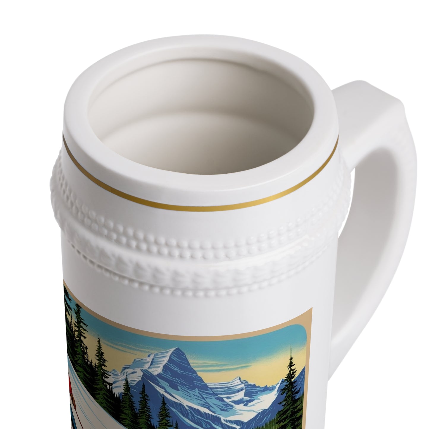 Canada Ski Beer Stein