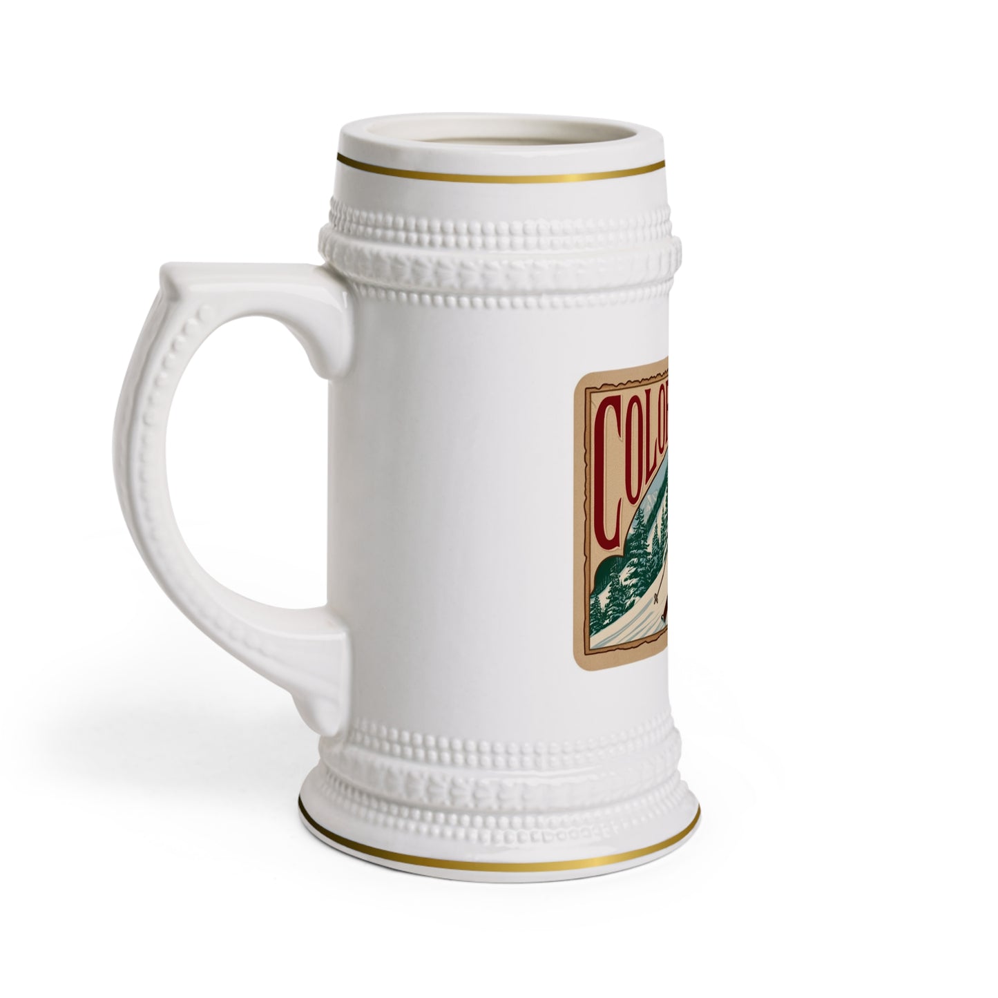 Colorado Ski Beer Stein